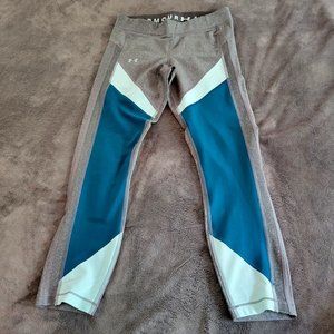 Under Armour Medium Compression Heatgear Workout Leggings Full Length